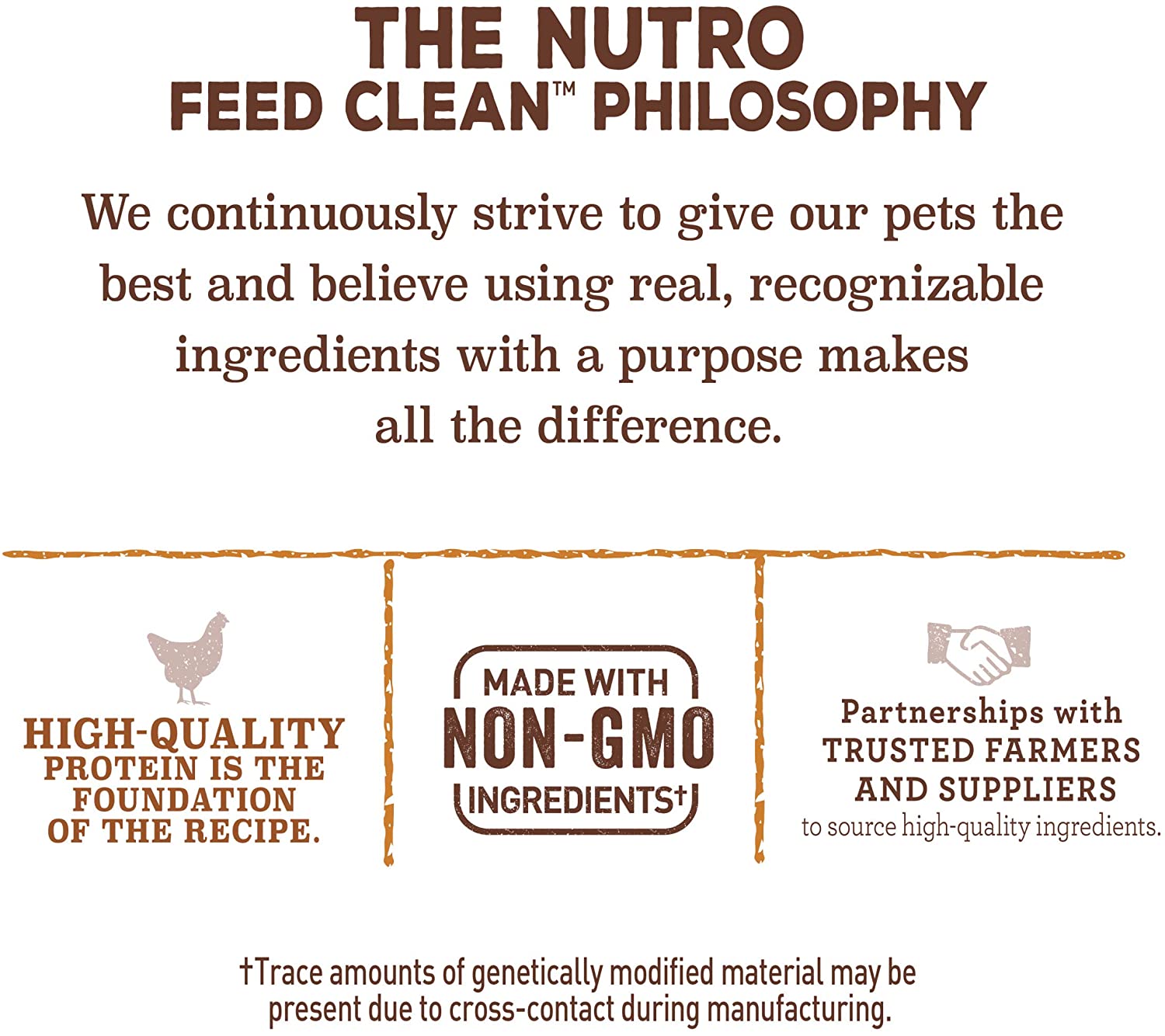 Nutro Peanut Butter Crunchy Biscuit Dog Treats - 10 oz - Case of 6  