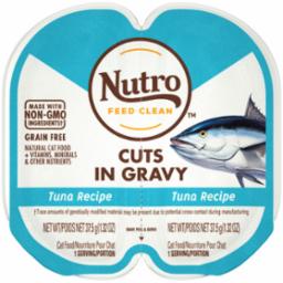 Nutro Perfect Portions Cuts in Gravy Tuna Canned Cat Food - 2.65 oz - Case of 24