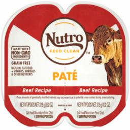 Nutro Perfect Portions Pate Beef Canned Cat Food - 2.65 oz - Case of 24  