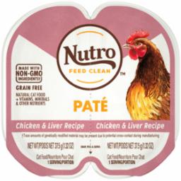 Nutro Perfect Portions Pate Chicken & Liver Canned Cat Food - 2.65 oz - Case of 24