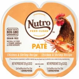 Nutro Perfect Portions Pate Chicken & Shrimp Canned Cat Food - 2.65 oz - Case of 24  