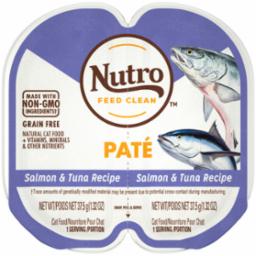 Nutro Perfect Portions Pate Salmon & Tuna Canned Cat Food - 2.65 oz - Case of 24  