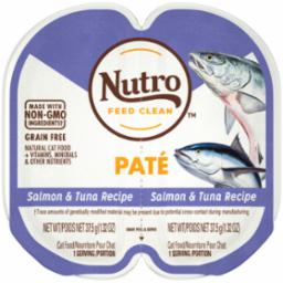 Nutro Perfect Portions Pate Salmon & Tuna Canned Cat Food - 2.65 oz - Case of 24