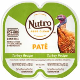 Nutro Perfect Portions Pate Turkey Canned Cat Food - 2.65 oz - Case of 24  