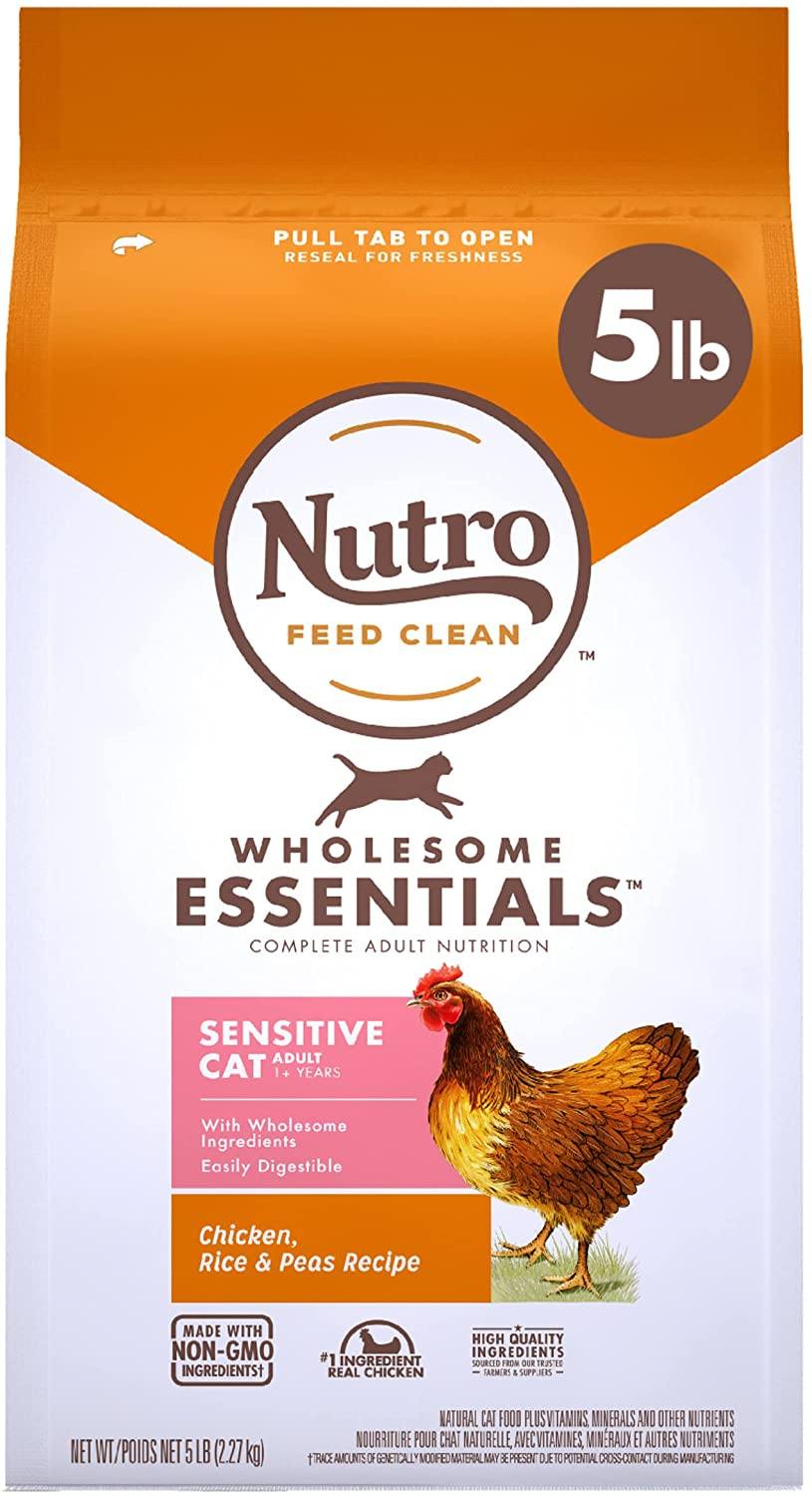 Nutro Sensitive Digestion Dry Cat Food - 5 lb Bag  