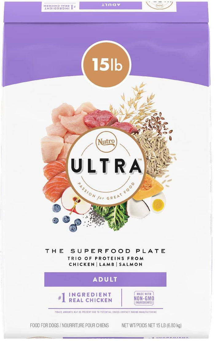 Nutro Ultra Adult Dry Dog Food - 15 lb Bag