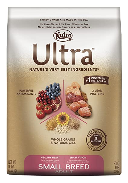 Nutro Ultra Small Breed Adult Dry Dog Food - 8 lb Bag  