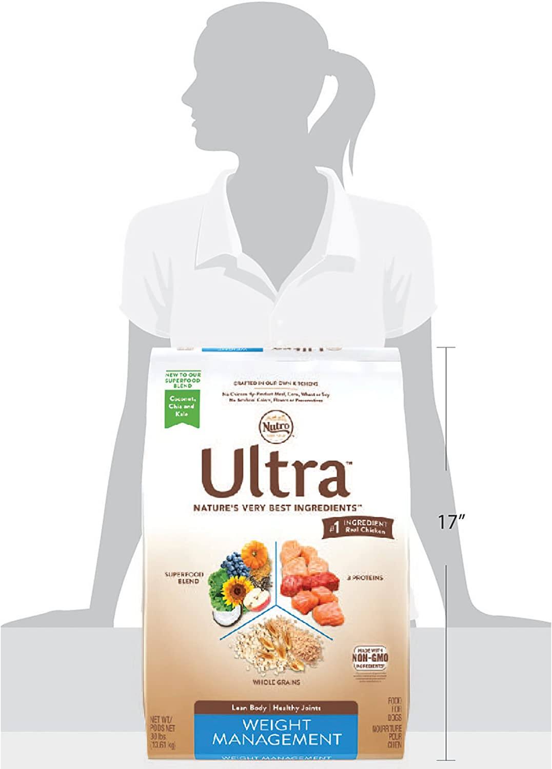 Nutro Ultra Weight Management Dry Dog Food - 30 lb Bag  