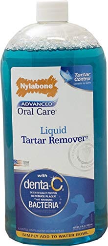 Nylabone Advanced Oral Care Liquid Tartar Remover Dog Dental Care - 32 Oz  