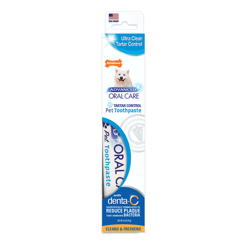 Nylabone Advanced Oral Care Tartar Control Dog Toothpaste Toothpaste Original - 2.5 Oz.  