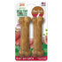 Nylabone Healthy Edibles Natural Chew Dog Biscuits Treats - Roast Beef - Wolf - 2 Pack  