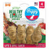 Nylabone Healthy Edibles Puppy Natural Chew Dog Biscuits Treats - Lamb/Apple - 4 Pack  