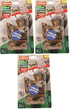 Nylabone Healthy Edibles Wild Natural Chew Dog Biscuits Treats - Bison - Small - 8 Pack  