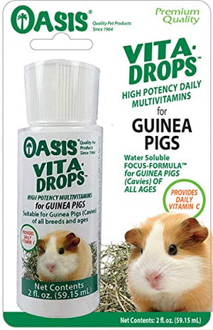 Oasis Vita-Drops for Guinea Pigs - 2 fl oz