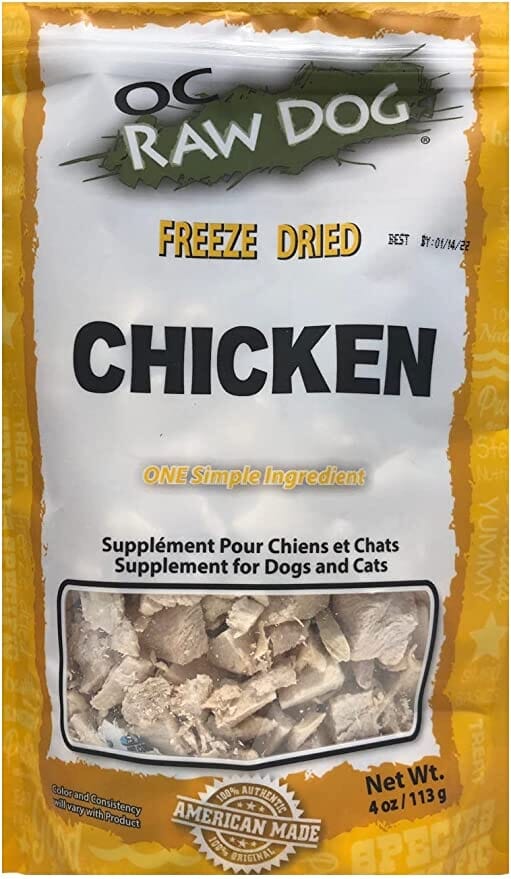 OC RAW Chicken Breast Freeze-Dried Dog Treats - 4 Oz