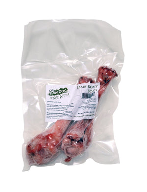 OC Raw Frozen Foods Lamb Bony Bones Cat and Dog Supplements and Treats - 1 lb Bag
