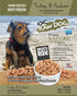 OC Raw Frozen Foods Turkey & Produce Meaty Rox Raw Frozen Dog Food - 7 lb Bag  