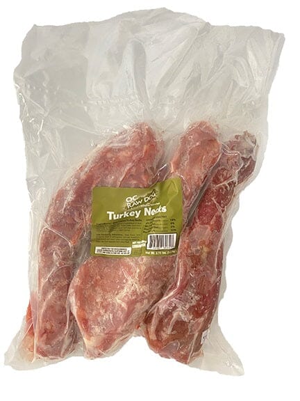 OC RAW Turkey Necks Natural Dog Treats - 3 Lbs  