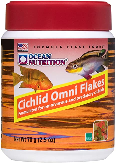 Ocean Nutrition Cichlid Omni Flakes - 2.5 oz  