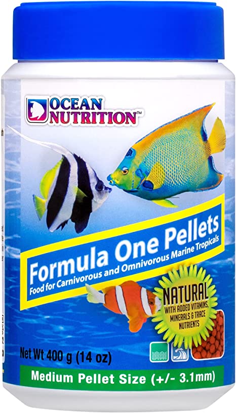 Ocean Nutrition Formula One Marine Pellets - Medium Pellets - 14 oz
