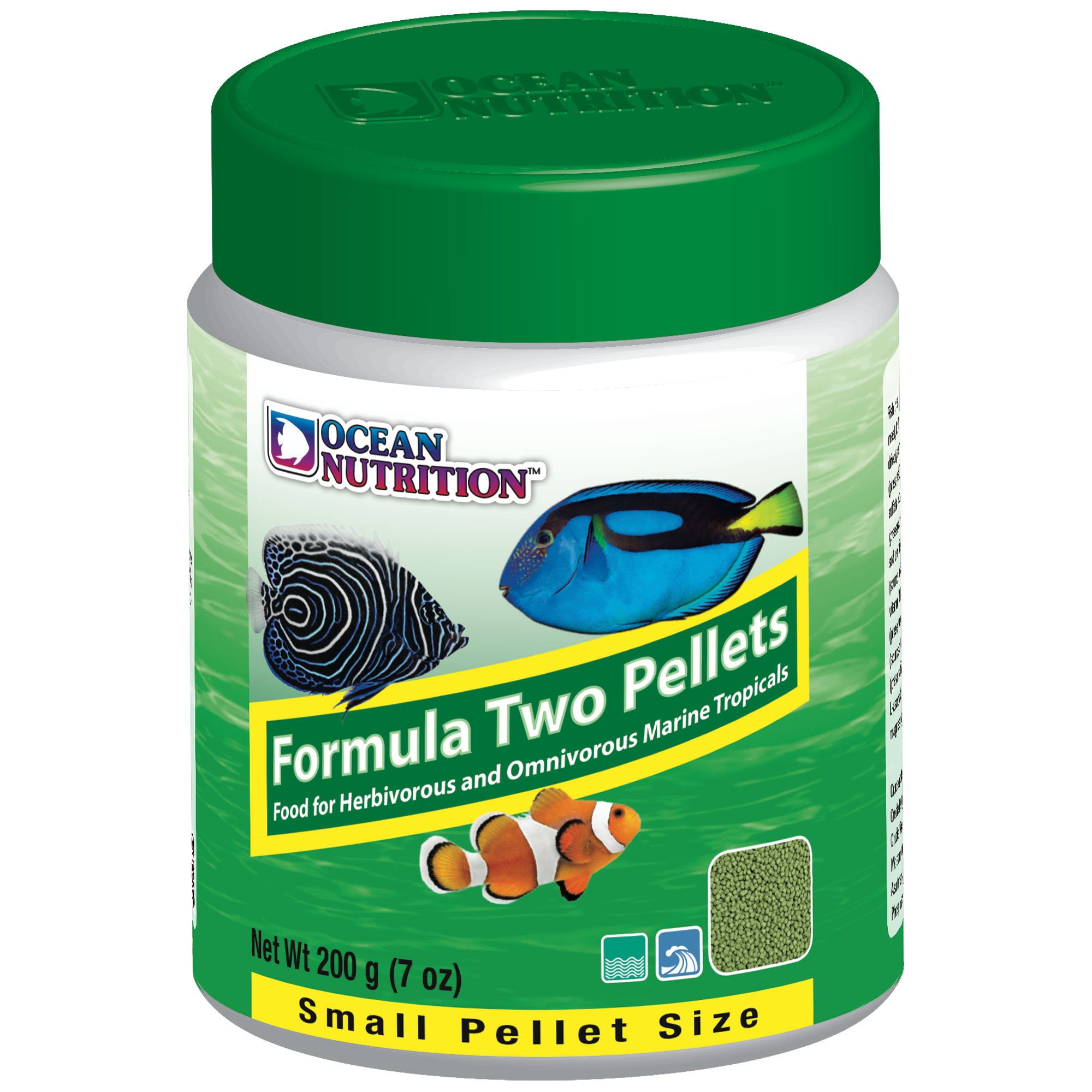 Ocean Nutrition Formula Two Marine Pellets - Small Pellets - 7 oz  