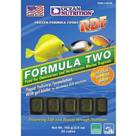 Ocean Nutrition Frozen Formula Two - 20 Cubes - 100 g  