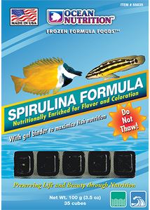 Ocean Nutrition Frozen Spirulina Formula - 20 Cubes - 100 g  