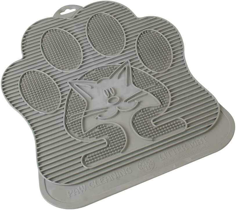 Omega Paw Omega Paw Cleaning Cat Litter Mat - Beige  