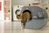 Omega Paw Omega Paw Self-Cleaning Cat Litter Box - Brown/Taupe - Medium  