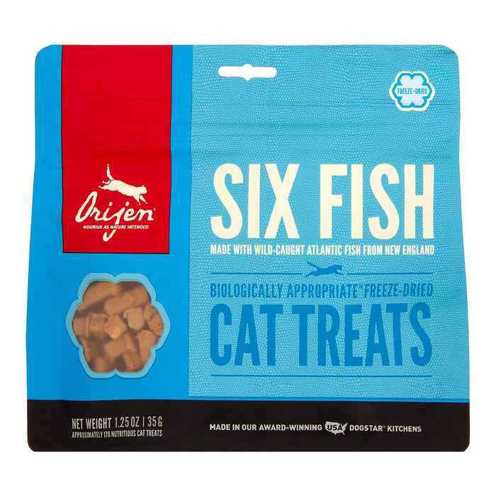 Orijen 'Kentucky Dogstar Chicken' 6 Fish Freeze-Dried Cat Treats - 1.25 oz Bag