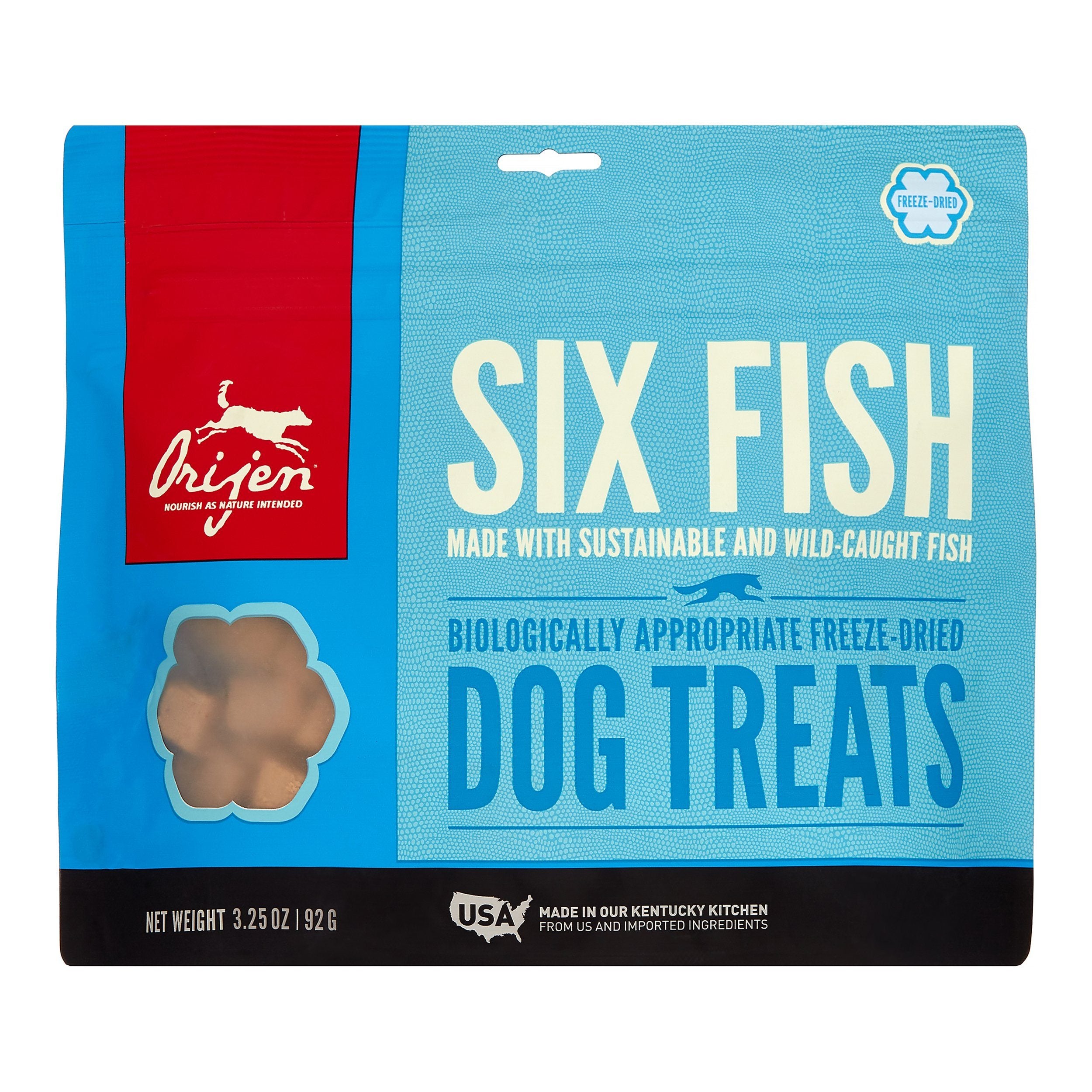 Orijen 'Kentucky Dogstar Chicken' 6 Fish Freeze-Dried Dog Treats - 3.25 oz Bag  