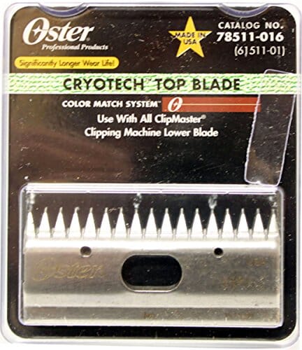 Oster Clipmaster Top Pet Grooming Blade - Silver - 83Au  