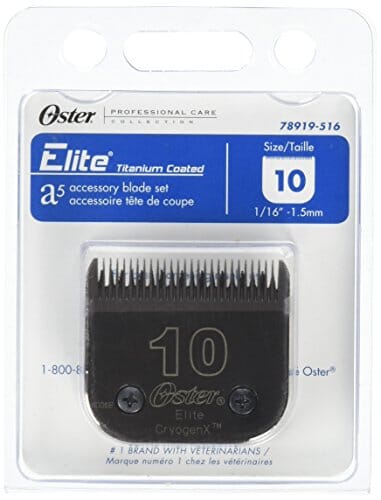 Oster Elite Replacement Pet Grooming Blade - Black - #10
