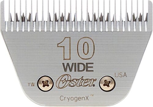 Oster Wide Replacement Pet Grooming Blade - Silver - #10