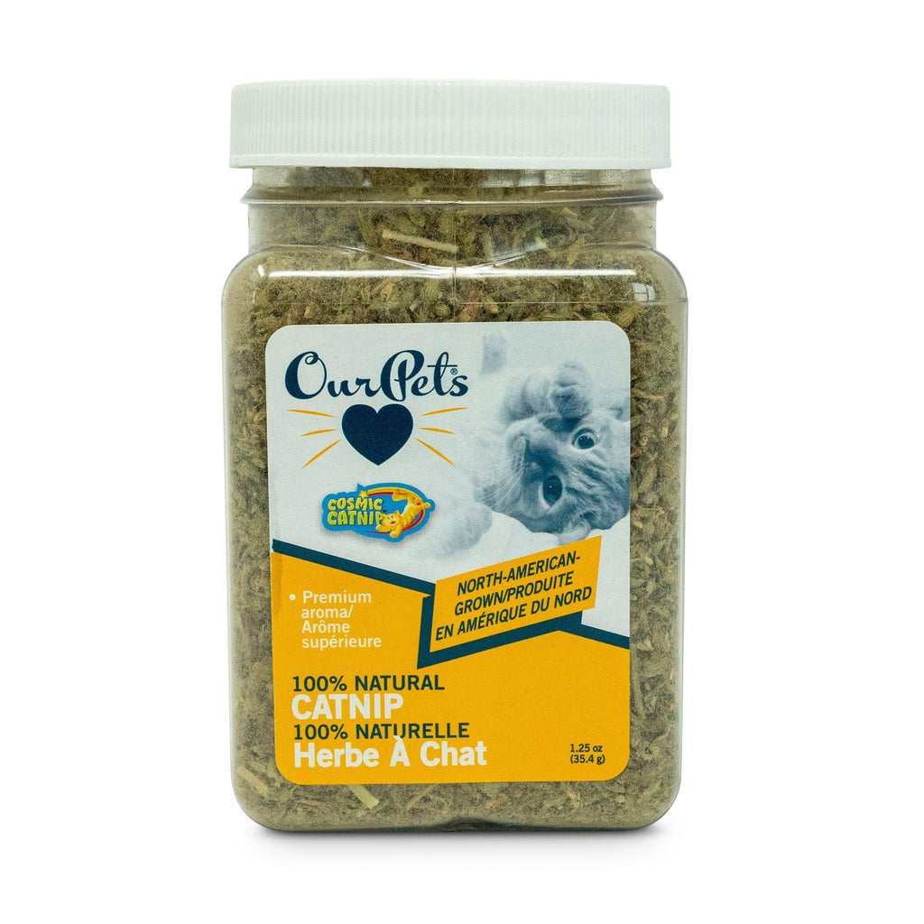 OurPets Cosmic Catnip 100% Natural Catnip - 1.25Oz Jar  