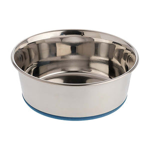 OurPets Premium Stainless Steel Dog Bowl - Silver - 1.25 qt