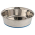 OurPets Premium Stainless Steel Dog Bowl - Silver - 4 qt  