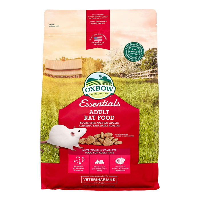Oxbow Adult Rat Essentials Small Animal Food - 3 lb Bag