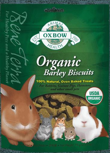 Oxbow Bene Terra Organic Barley Biscuit Small Animal Hay - 2.65 oz Bag