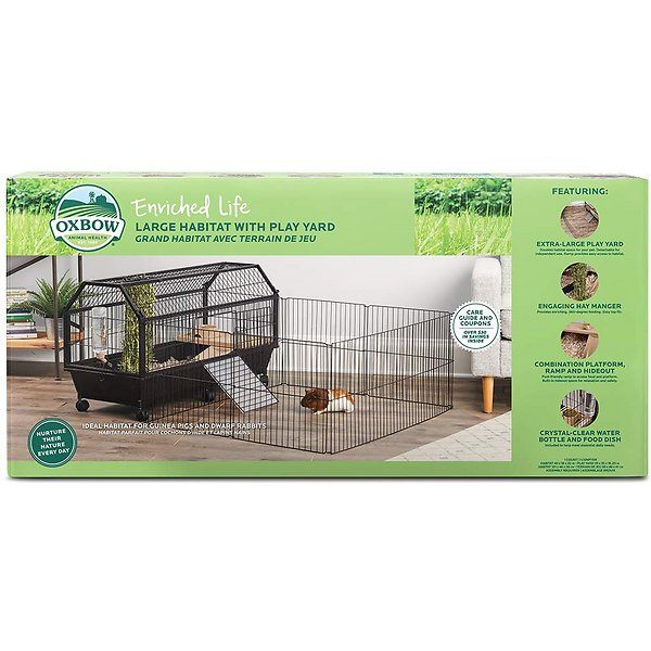 Oxbow Enriched Life Care Habitat with Play Yard - Large  