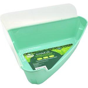 Oxbow Enriched Life Elife Elife - Corner Litter Pan with Removable Shield