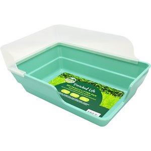 Oxbow Enriched Life Elife Elife - Rectangle Litter Pan with Removable Shield  