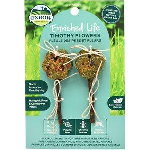 Oxbow Enriched Life Elife - Timothy Flowers - pack of 3 (6 count)  