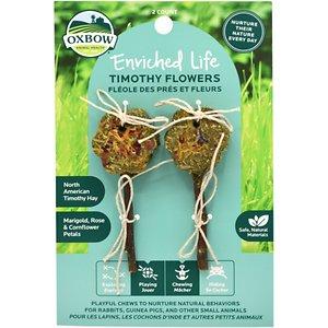 Oxbow Enriched Life Elife - Timothy Flowers - pack of 3 (6 count)