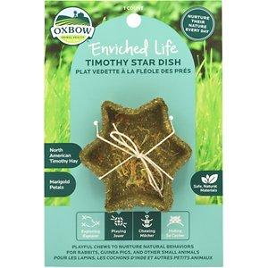 Oxbow Enriched Life Elife - Timothy Star Dish - pack of 3  