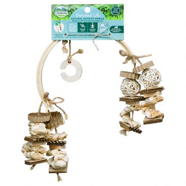 Oxbow Enriched Life Natural Activity Mobile Small Animal Toy- 3 pk  