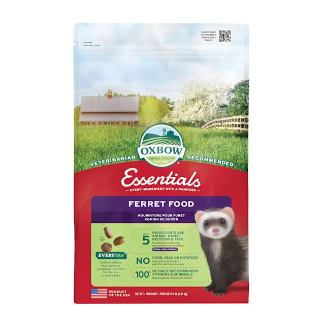 Oxbow Essentials Ferret Small Animal Food - 4 Lbs  