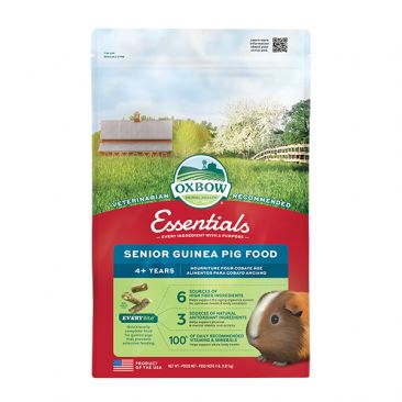 Oxbow Essentials Senior Guinea Pig Food Small Animal Food - 8 Lbs  