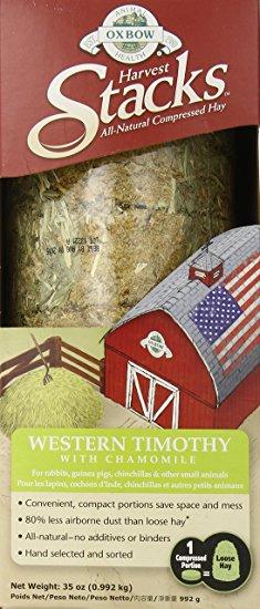 Oxbow Harvest Stacks Small Animal Hay - Western Timothy with Chamomile  