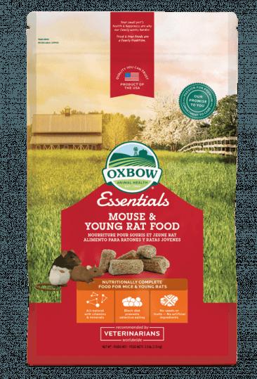 Oxbow Mouse/Young Rat Food Essentials Small Animal Food - 25 lb Bag  